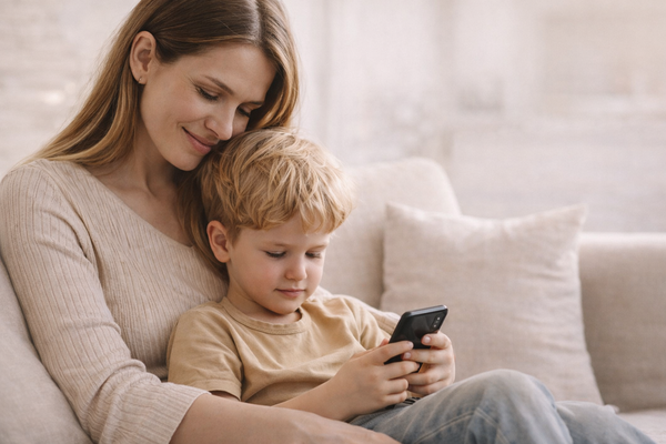 📱 Copiii și ecranele: între liniște și dependență